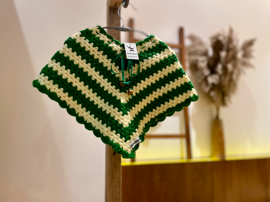 Hand Crochet Kids Poncho | Chutak Binak