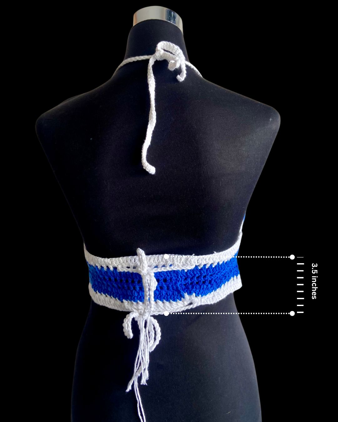 Boho Bae Bralette Hand Crochet Cotton Top by Chutak Binak