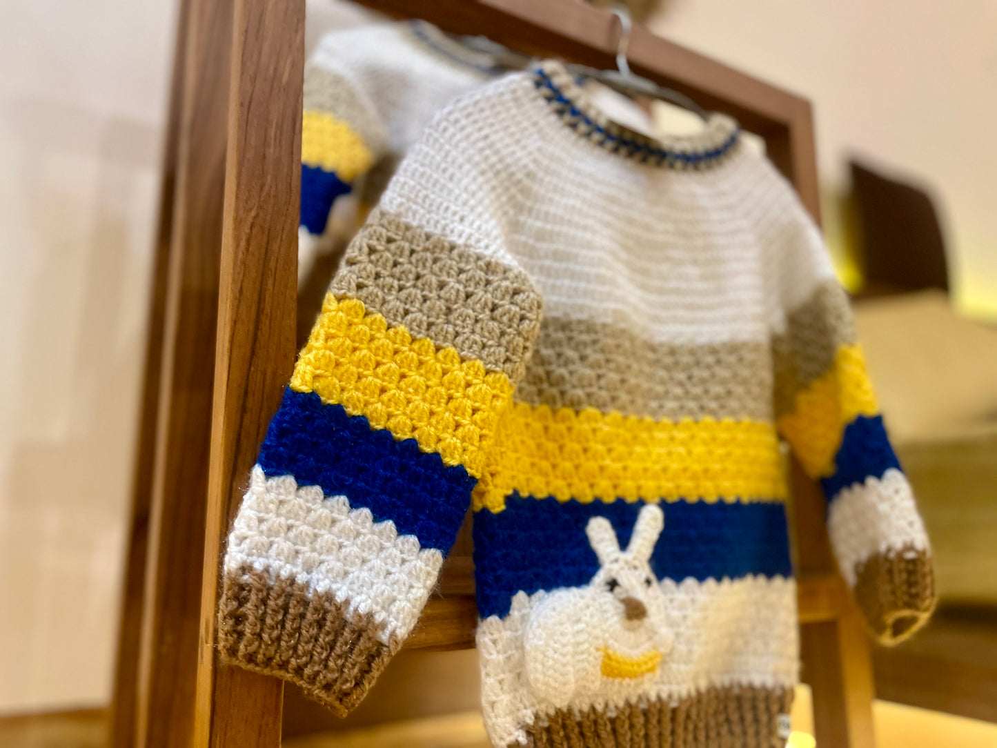 Bugs Bunny Hand Crochet Sweater