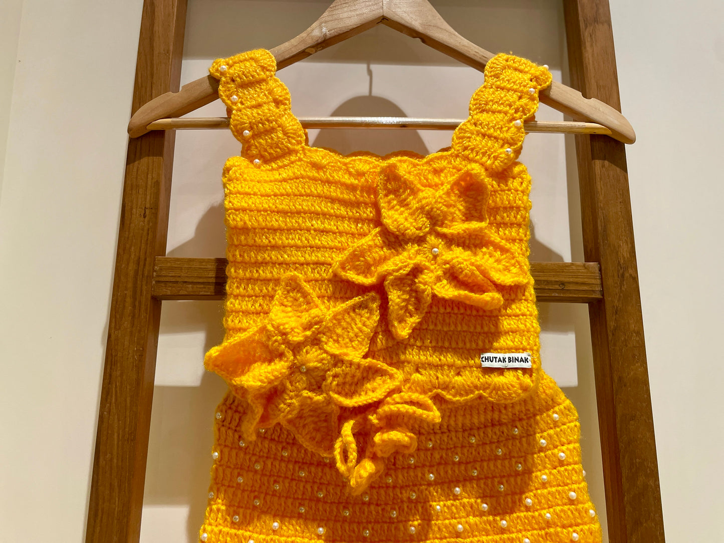 Flora Angel Outfit Set by Chutak Binak | Hand- Crochet