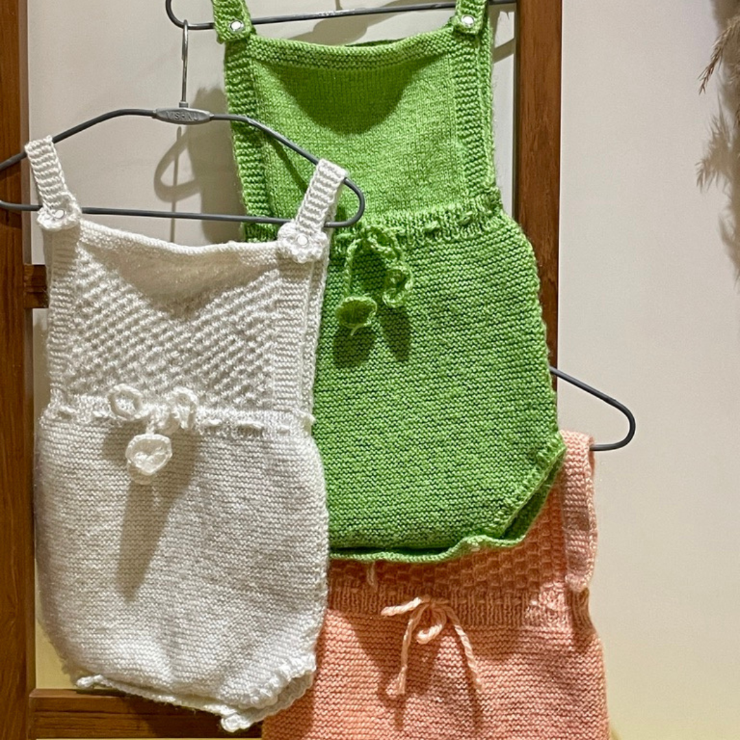 Lemon Drop Knit Romper