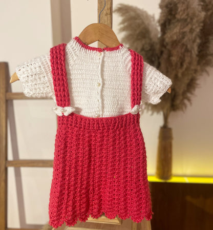 Blush Charm Outfit Gallis Skirt with Cozy Top