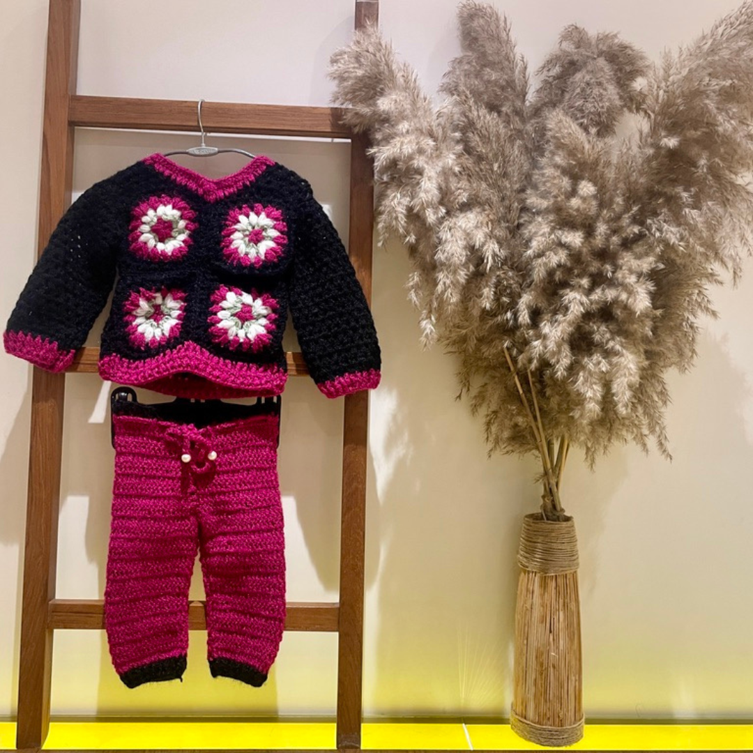 Midnight Bloom Outfit Set