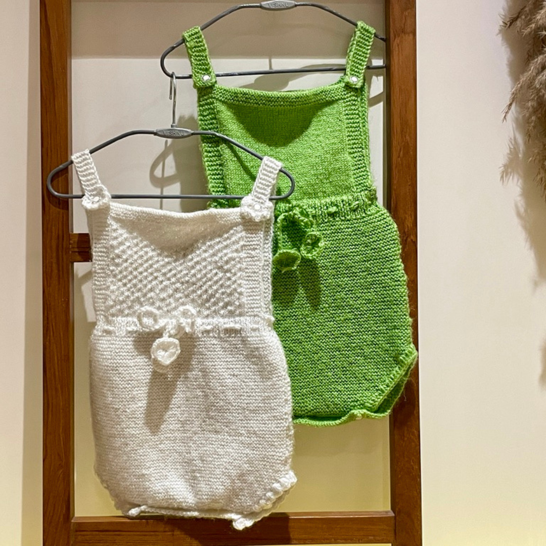 Lemon Drop Knit Romper