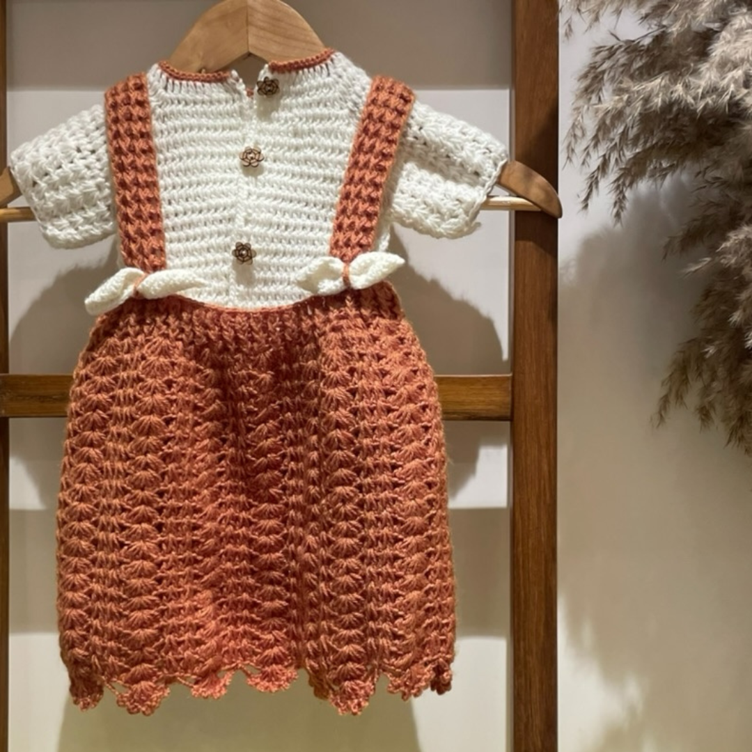 Blush Charm Outfit Gallis Skirt with Cozy Top