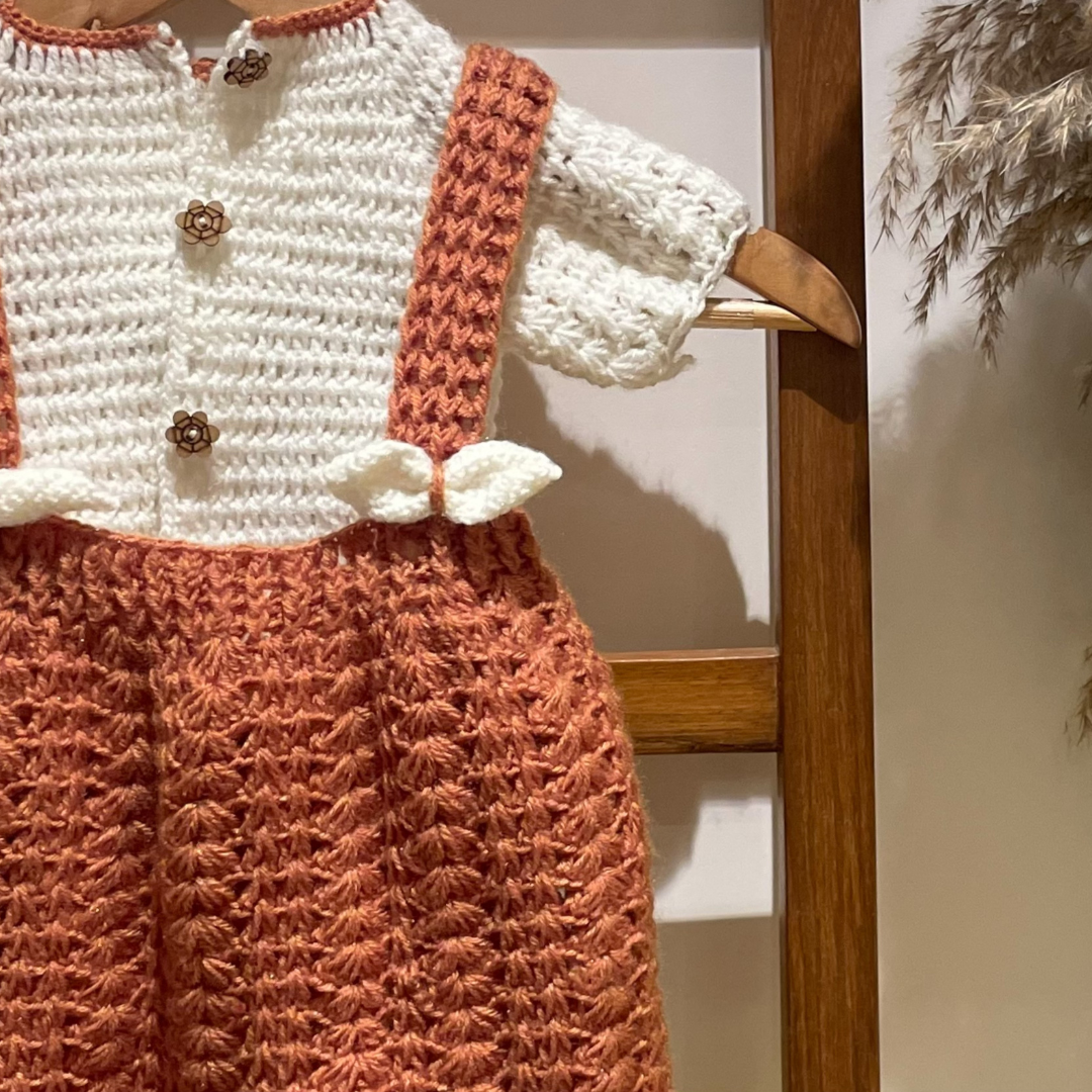 Blush Charm Outfit Gallis Skirt with Cozy Top