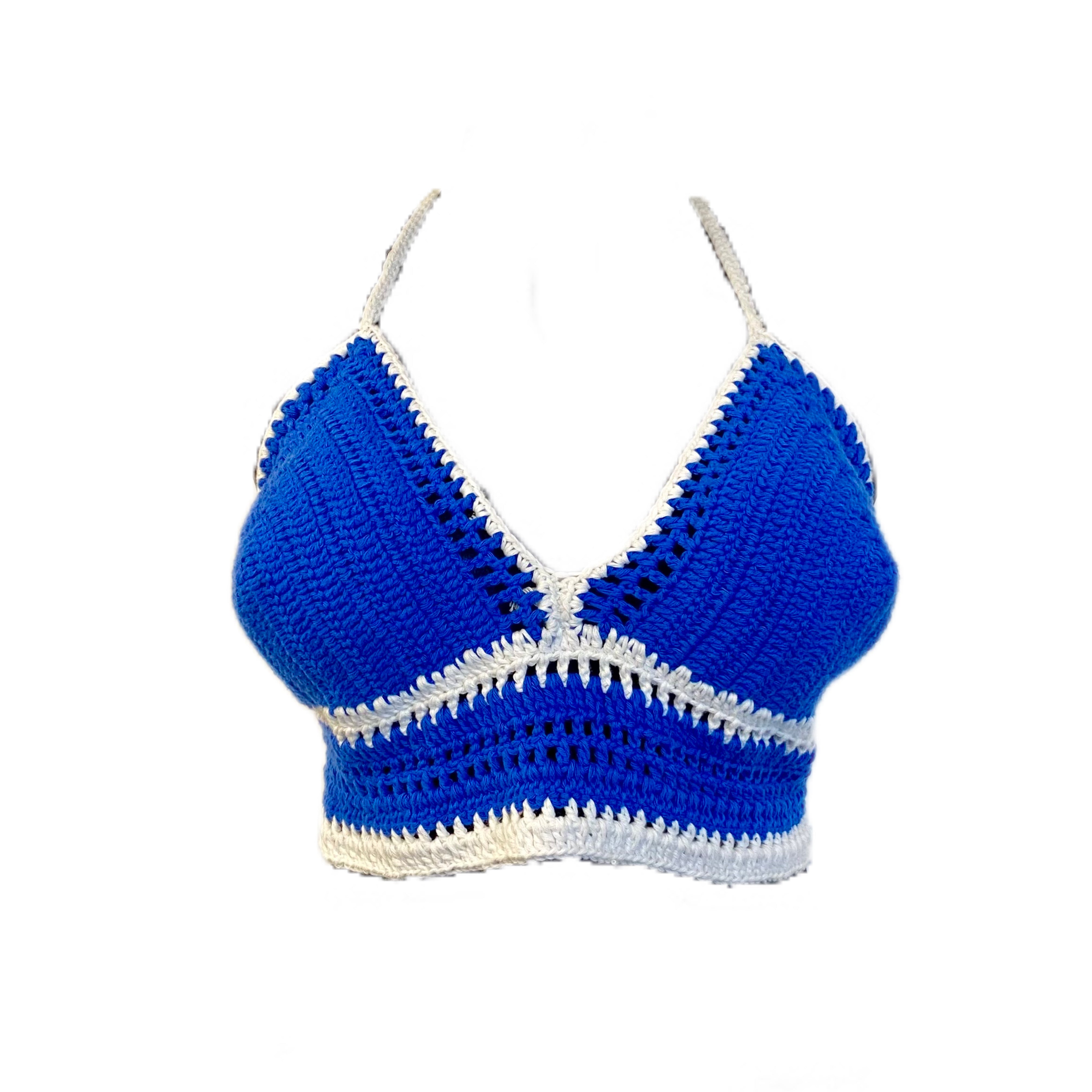 Boho Bae Bralette Hand Crochet Cotton Top by Chutak Binak