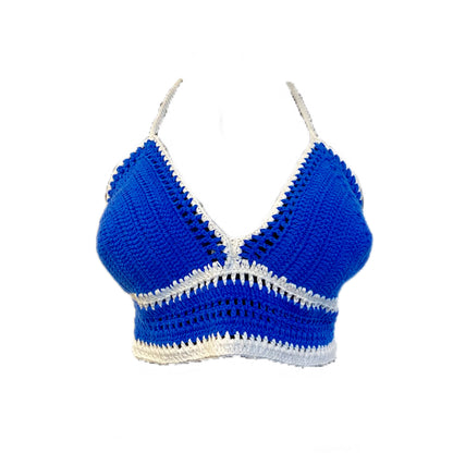 Boho Bae Bralette Hand Crochet Cotton Top by Chutak Binak