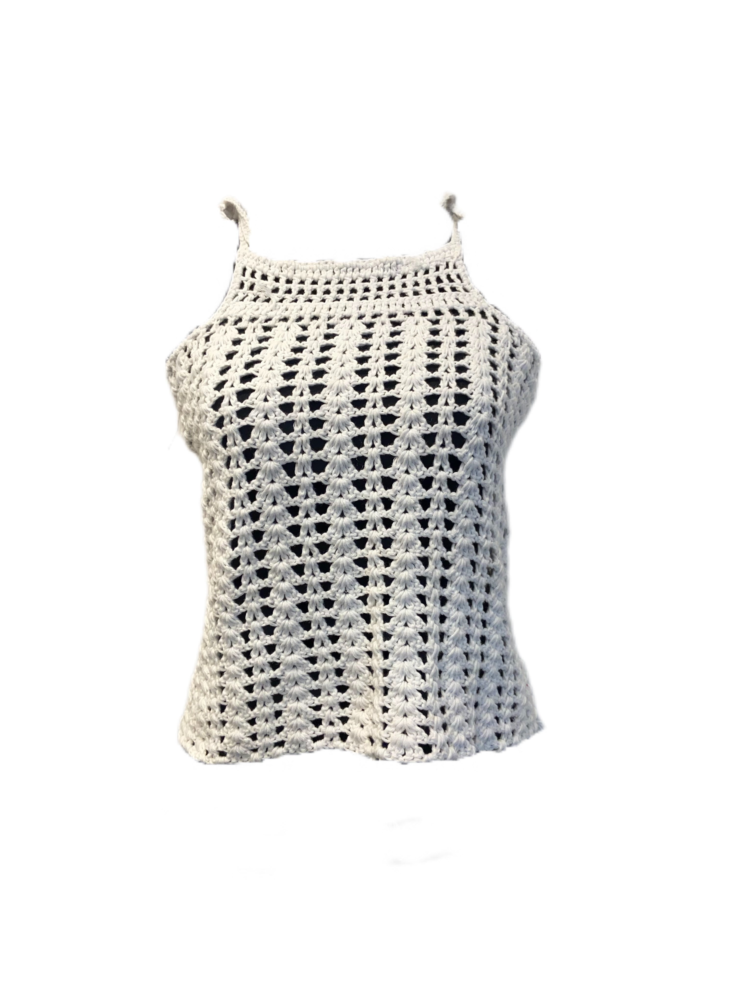 Isla Breeze Hand Crochet Cotton Top | Bralette by Chutak Binak