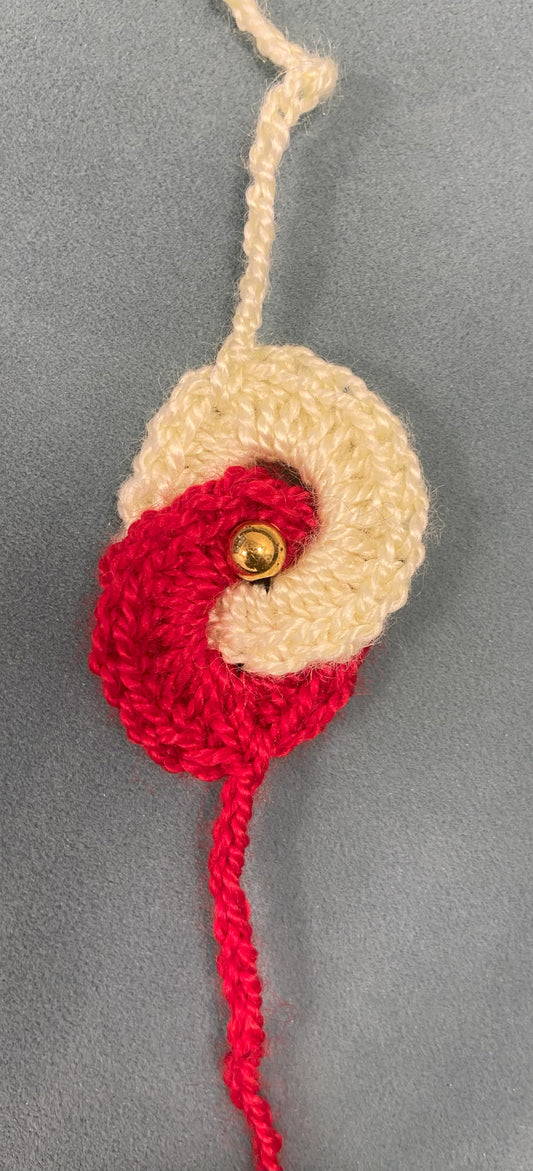 "Saanjh Sutra Spiral Rakhi"