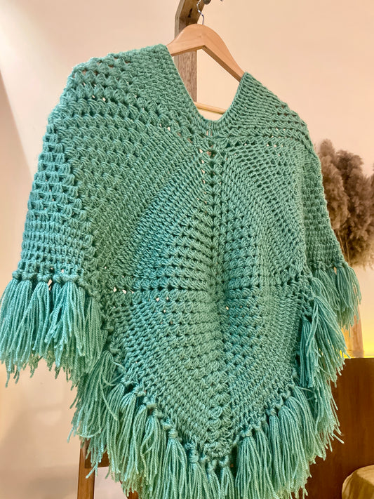 Manta Ray Oceanic Poncho