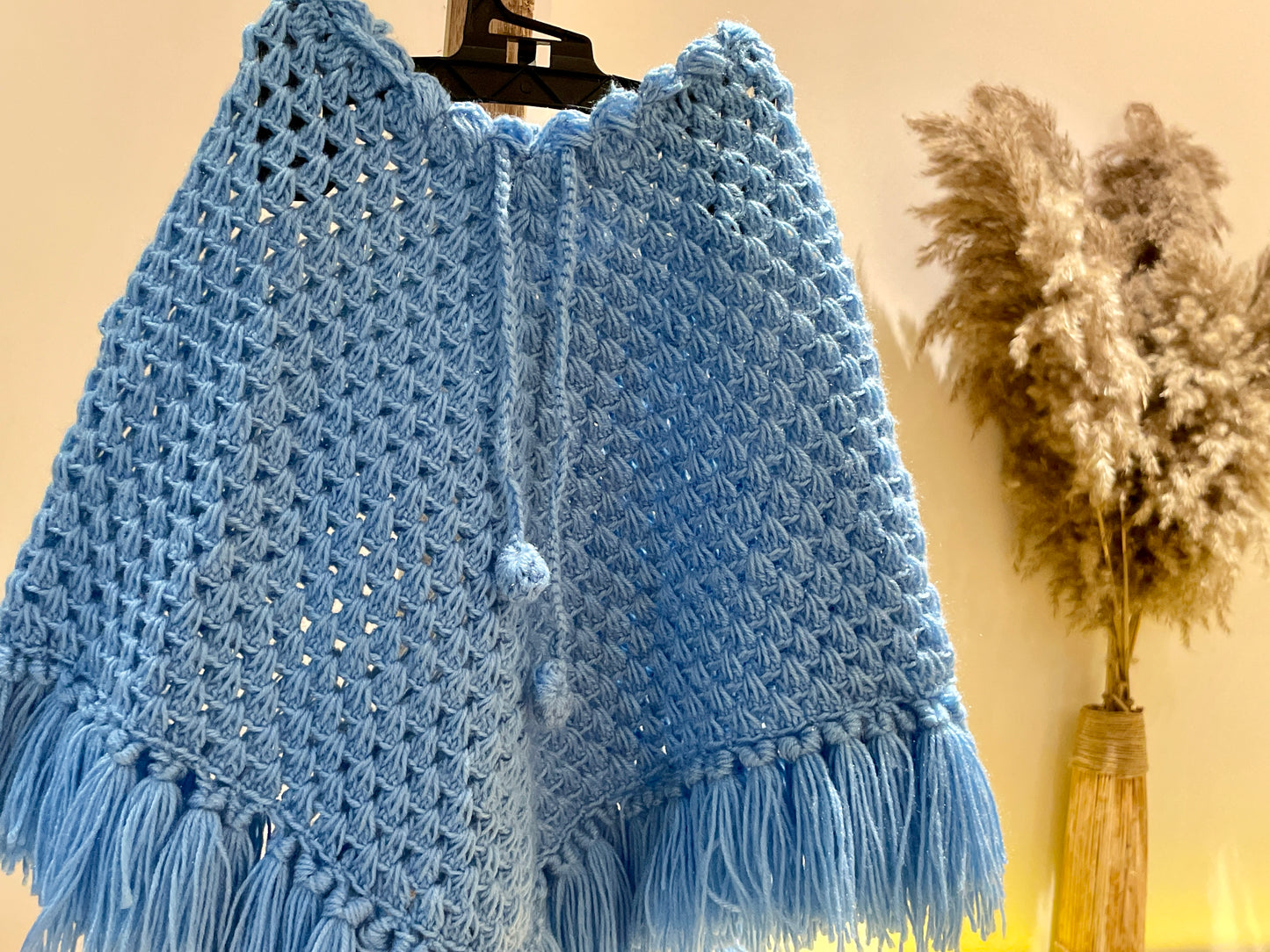 Blueberry Breeze Poncho