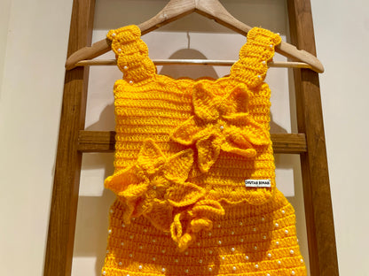 Flora Angel Outfit Set by Chutak Binak | Hand- Crochet