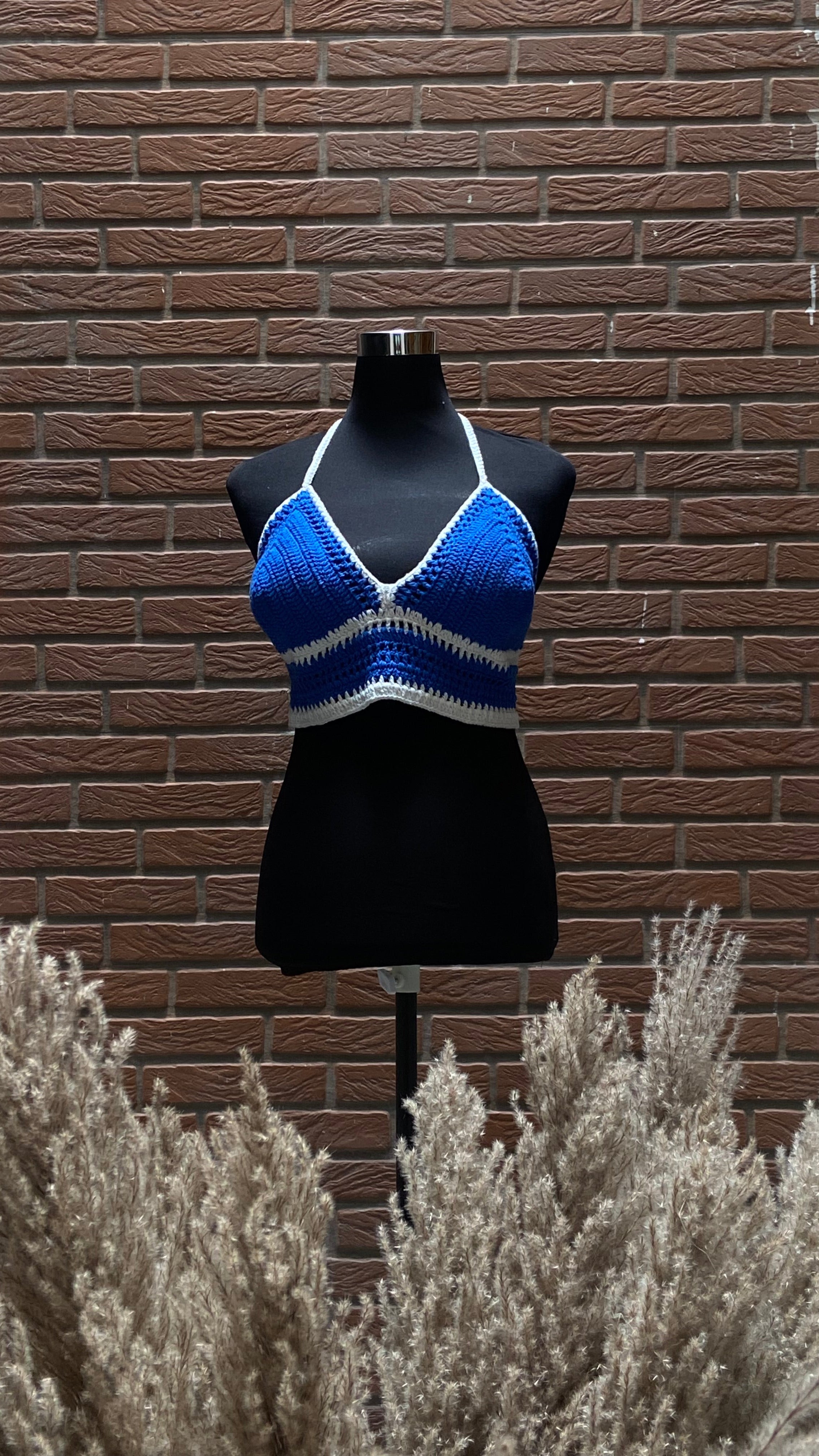 Boho Bae Bralette Hand Crochet Cotton Top by Chutak Binak