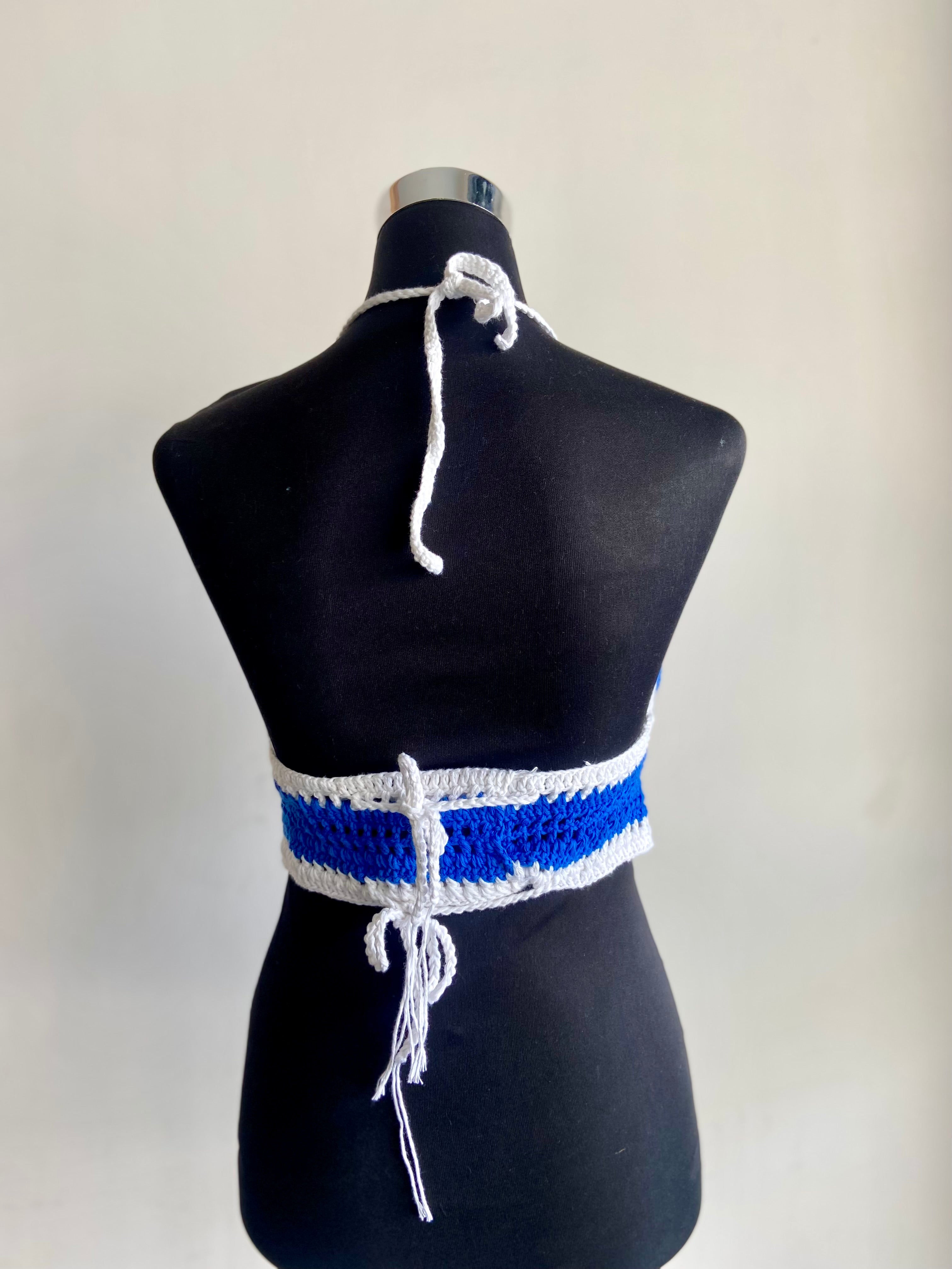 Boho Bae Bralette Hand Crochet Cotton Top by Chutak Binak