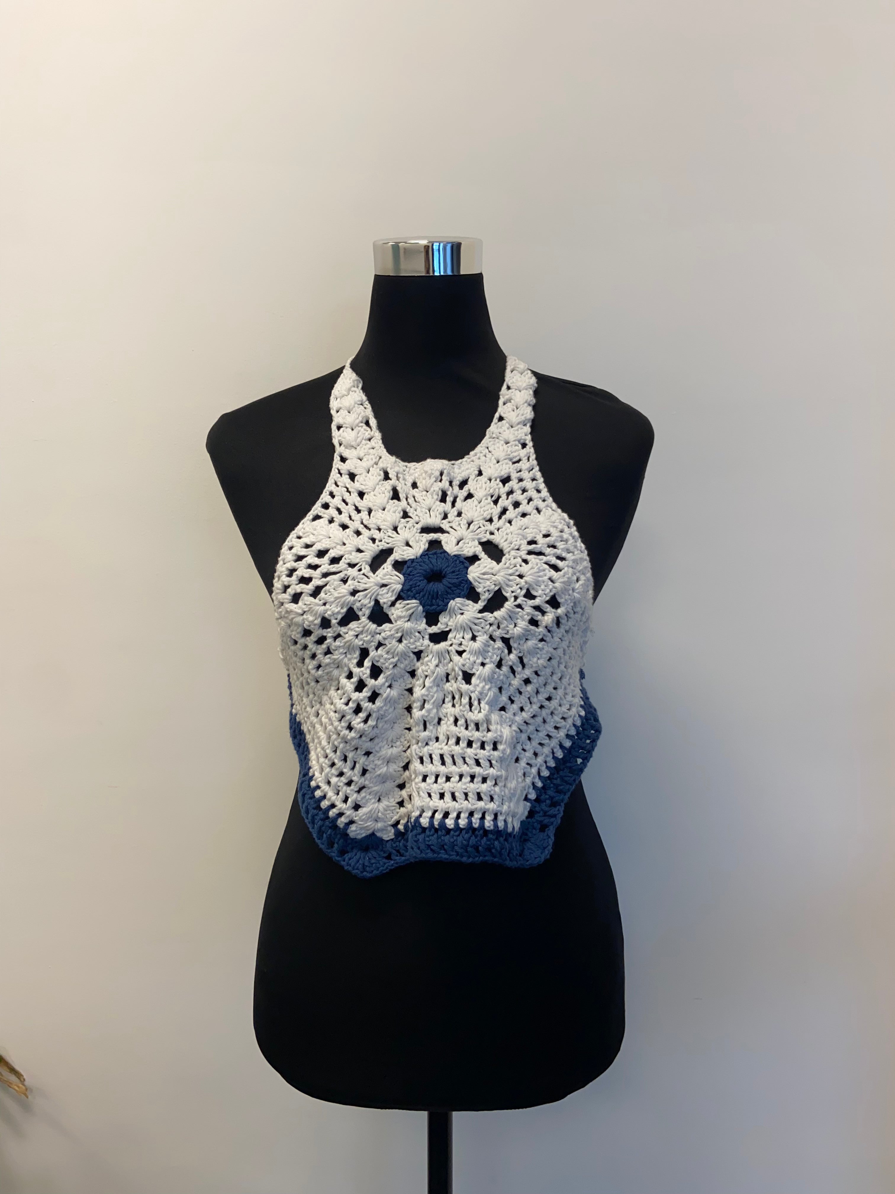 Luna Lace Bralette Top |  Cotton | Hand Crochet by Chutak Binak