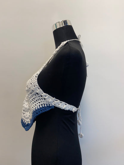 Luna Lace Bralette Top |  Cotton | Hand Crochet by Chutak Binak