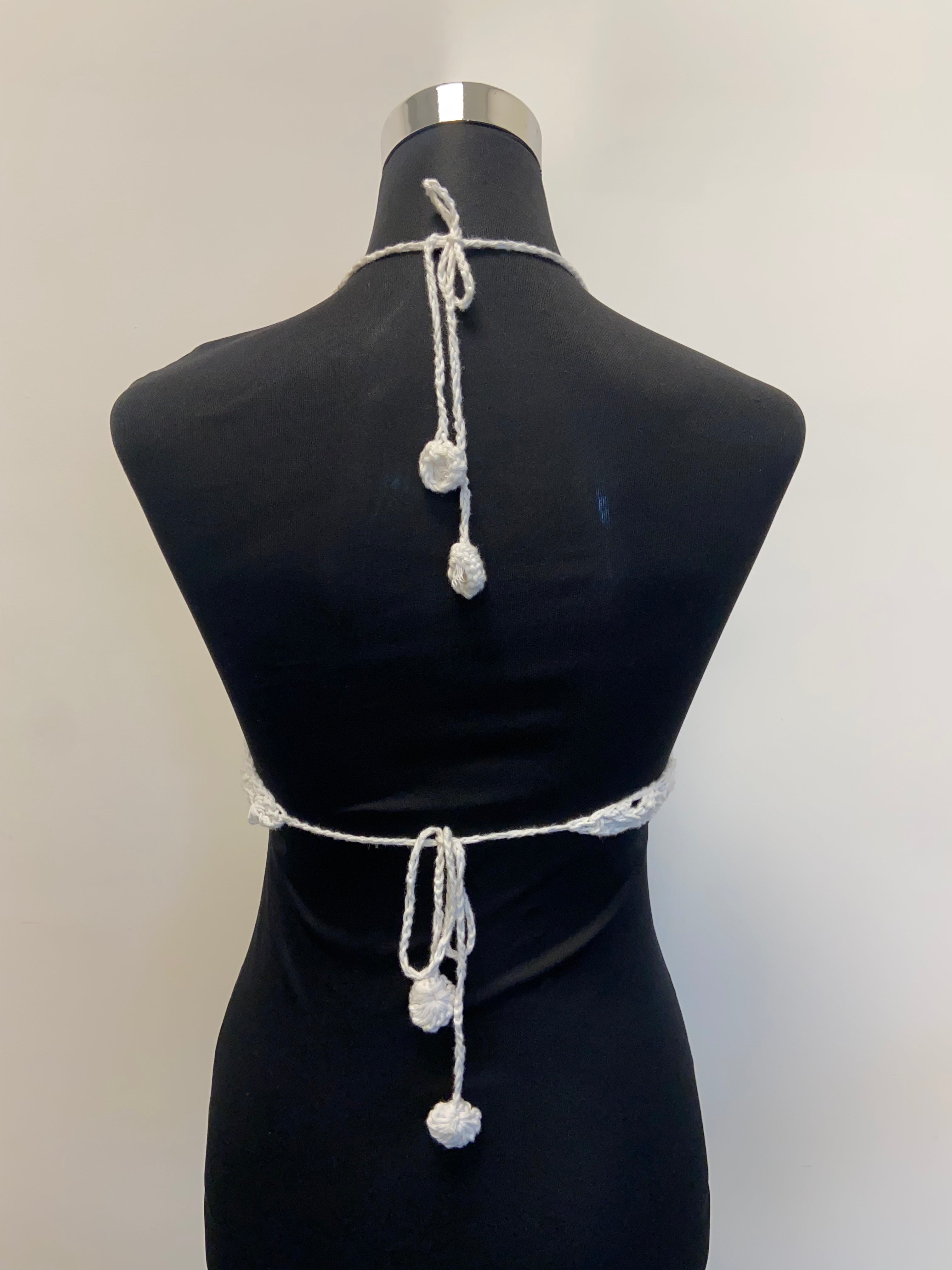 Luna Lace Bralette Top |  Cotton | Hand Crochet by Chutak Binak