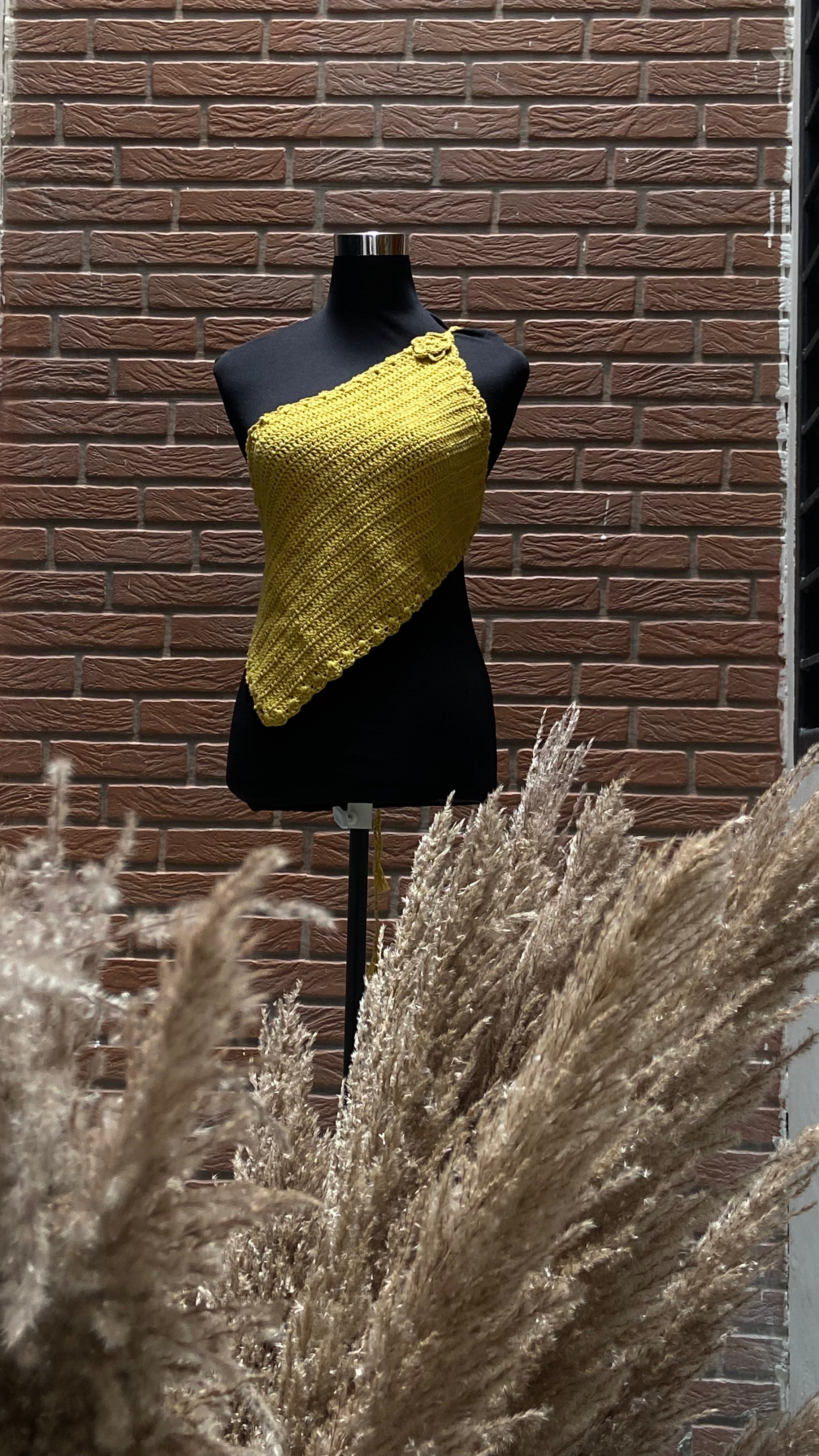 Sera Love Cotton Bralette Top | Hand Crochet by Chutak Binak