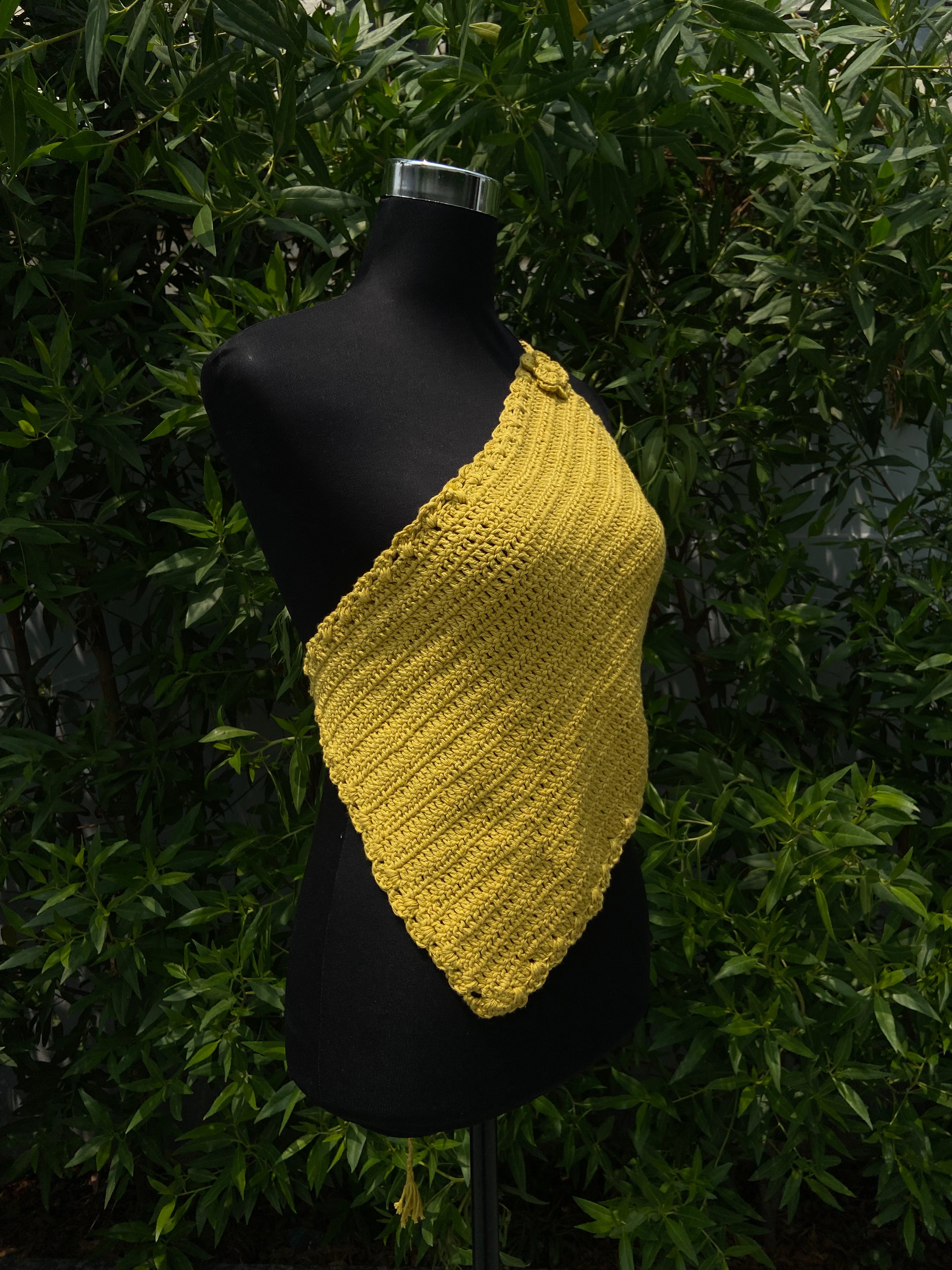 Sera Love Cotton Bralette Top | Hand Crochet by Chutak Binak