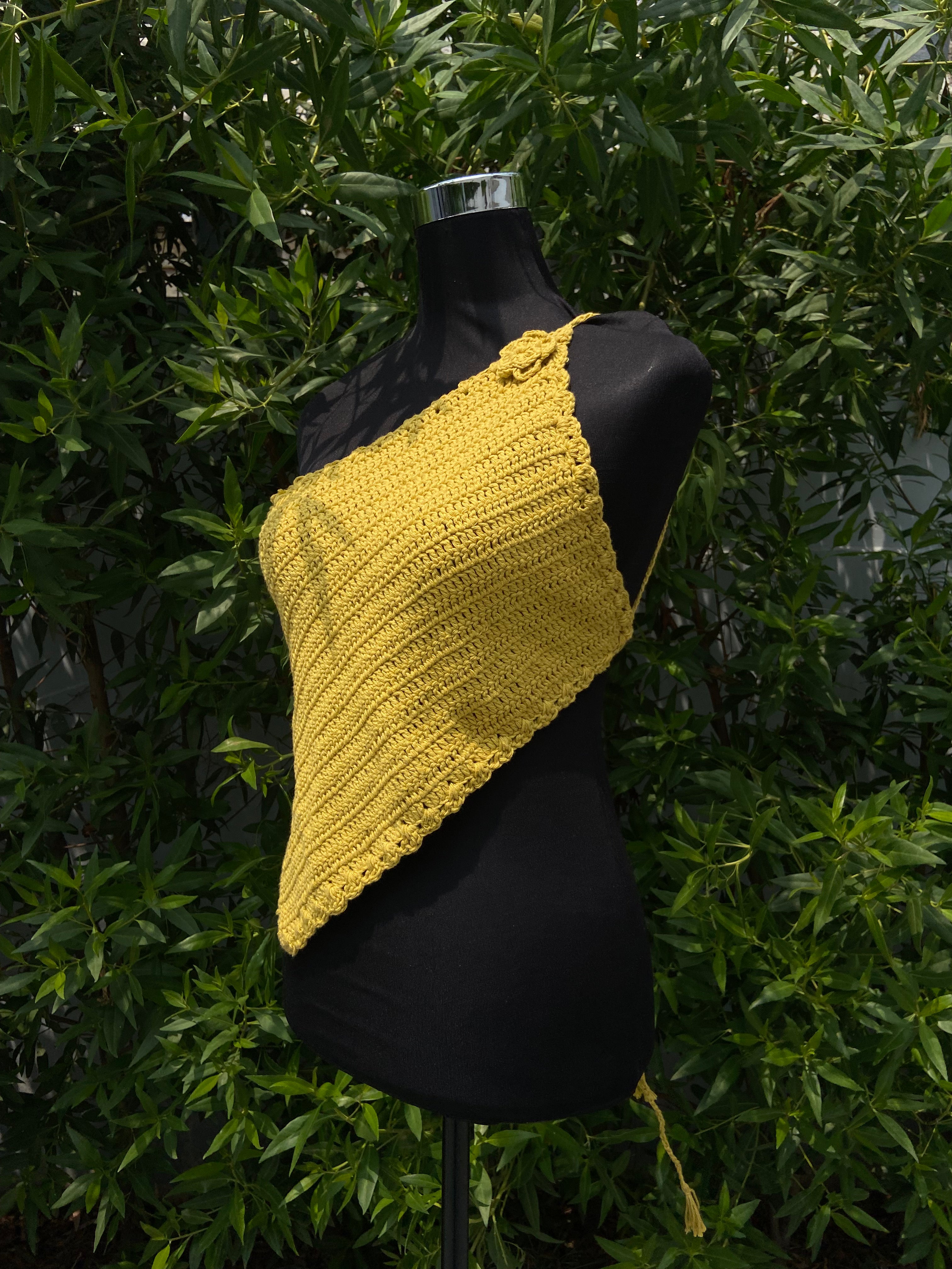 Sera Love Cotton Bralette Top | Hand Crochet by Chutak Binak