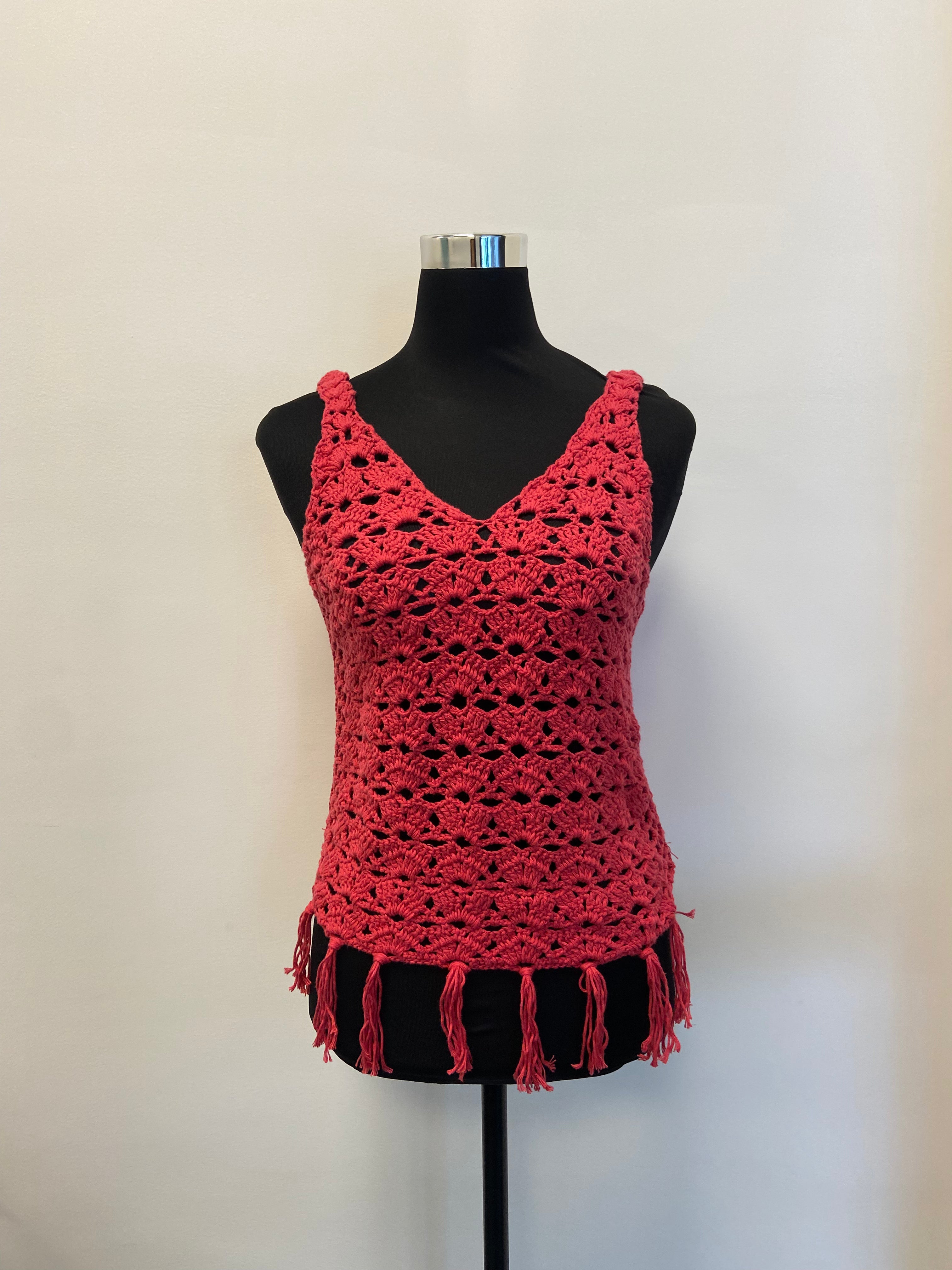 Pretty Chic Top Hand Crochet Cotton Bralette by Chutak Binak