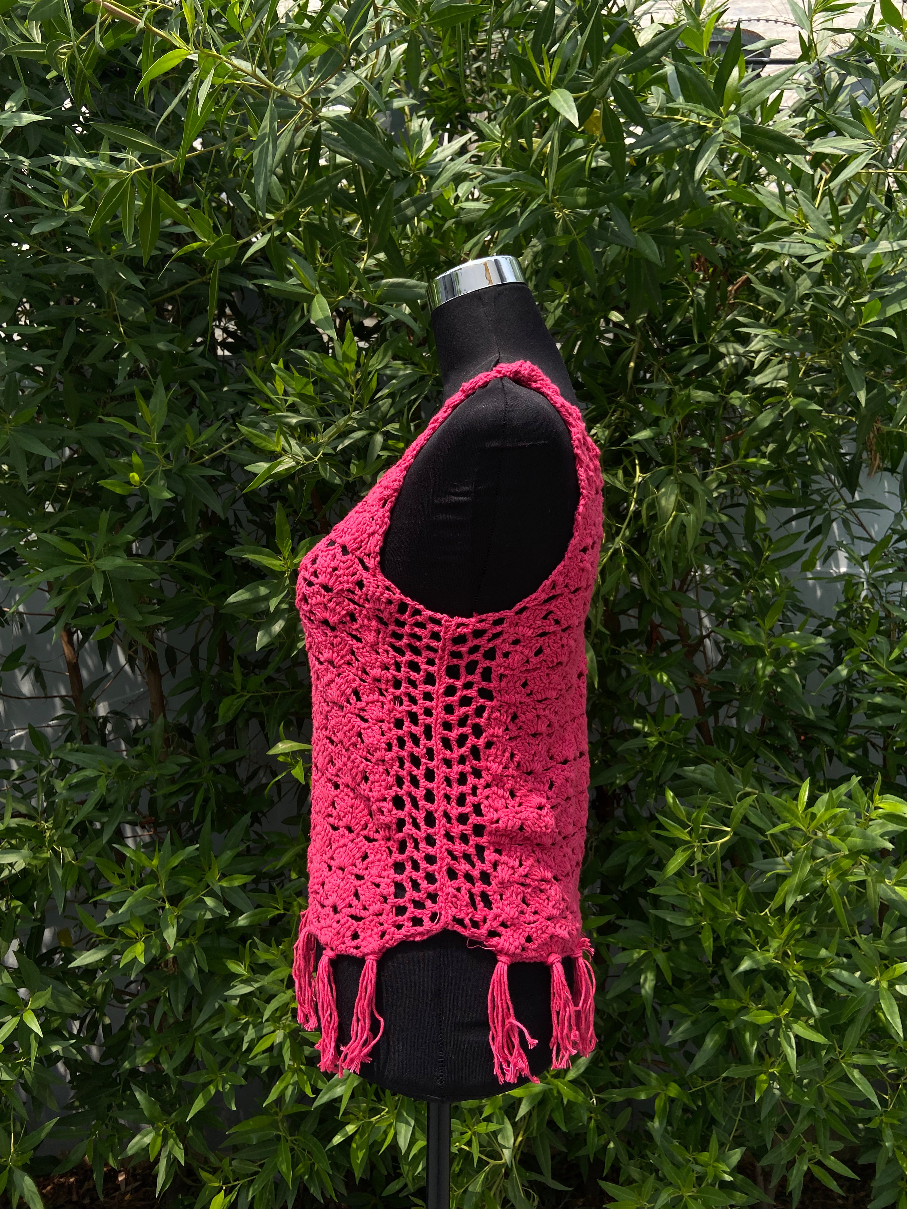 Pretty Chic Top Hand Crochet Cotton Bralette by Chutak Binak