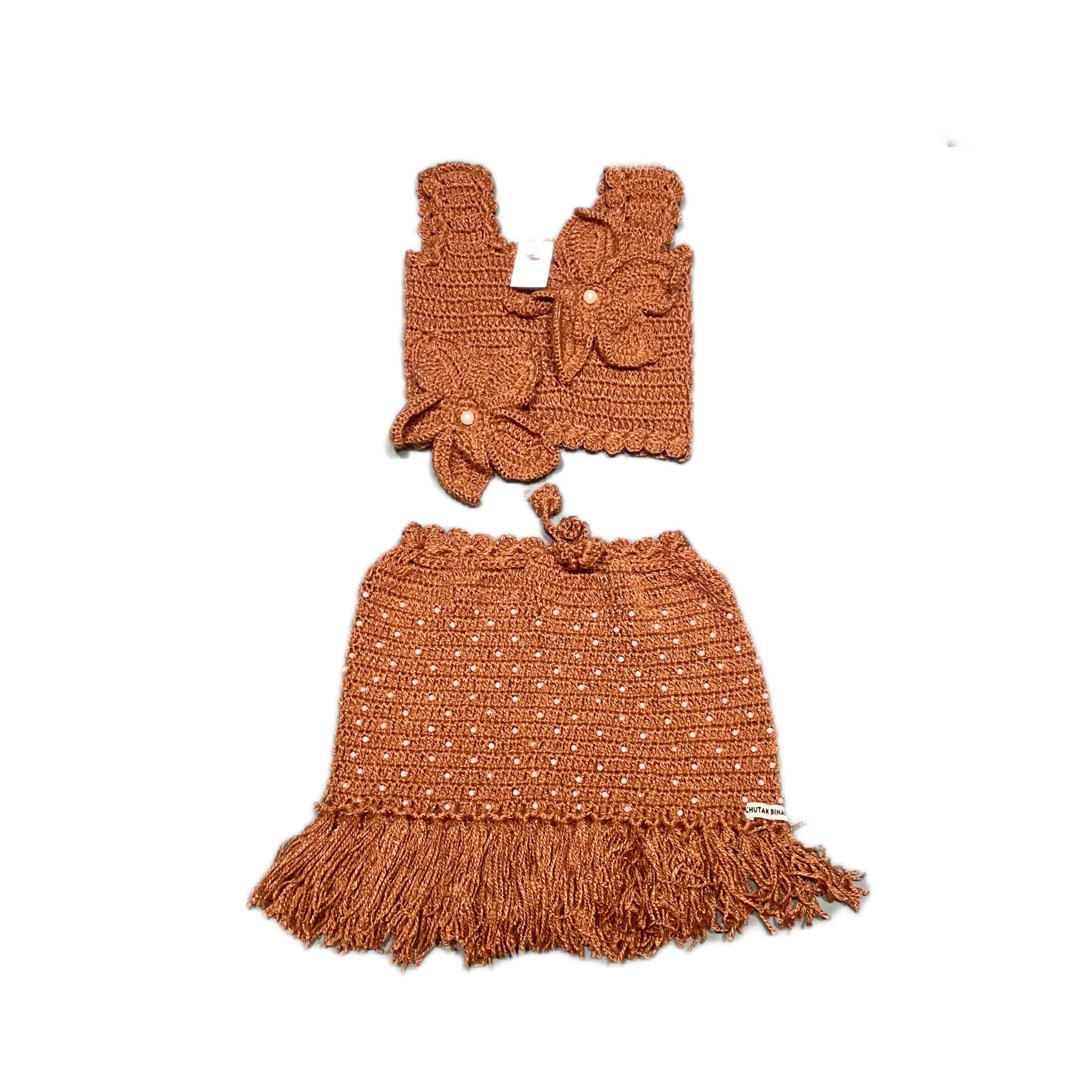 Flora Angel Outfit Set by Chutak Binak | Hand- Crochet