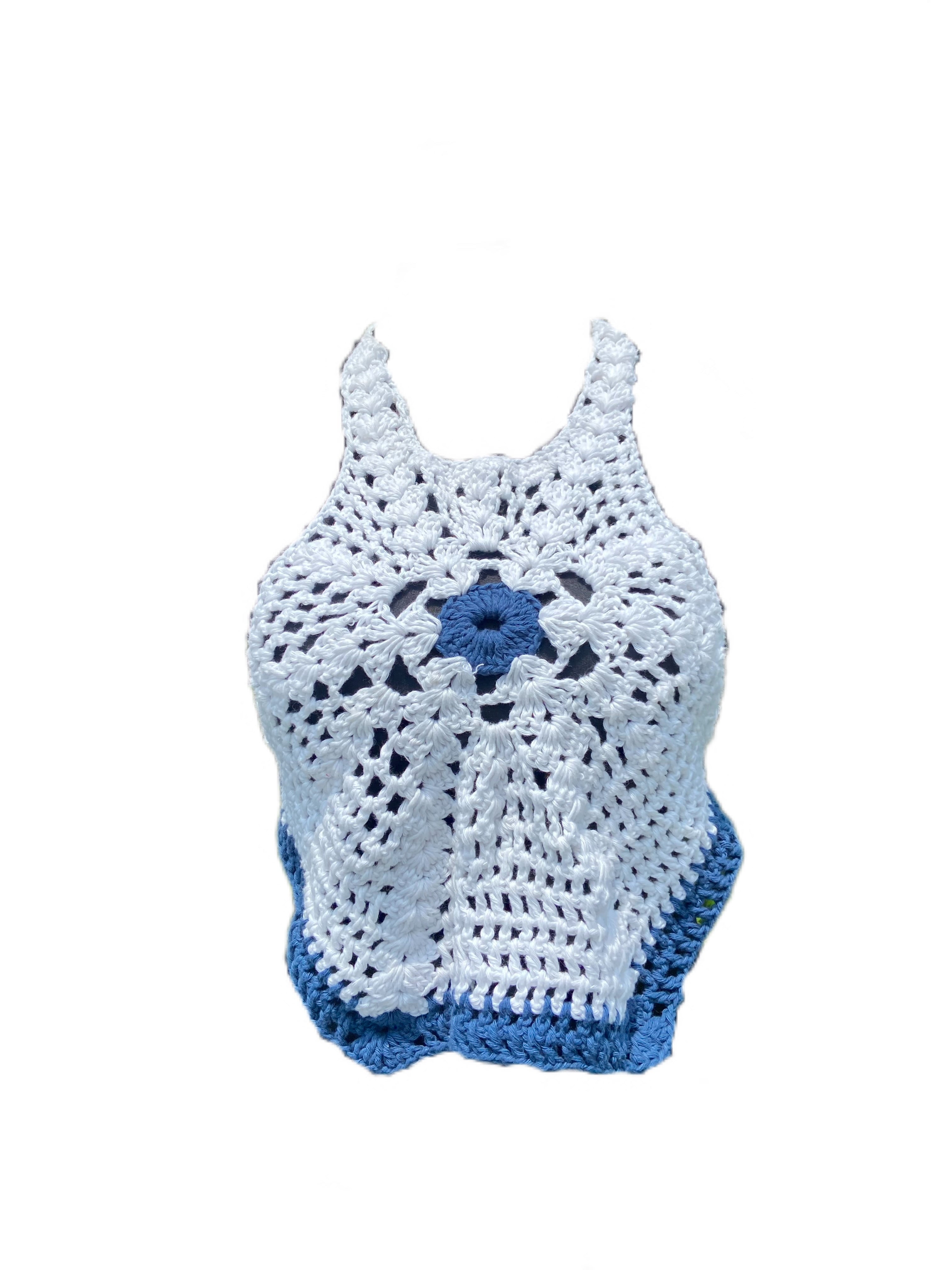 Luna Lace Bralette Top |  Cotton | Hand Crochet by Chutak Binak