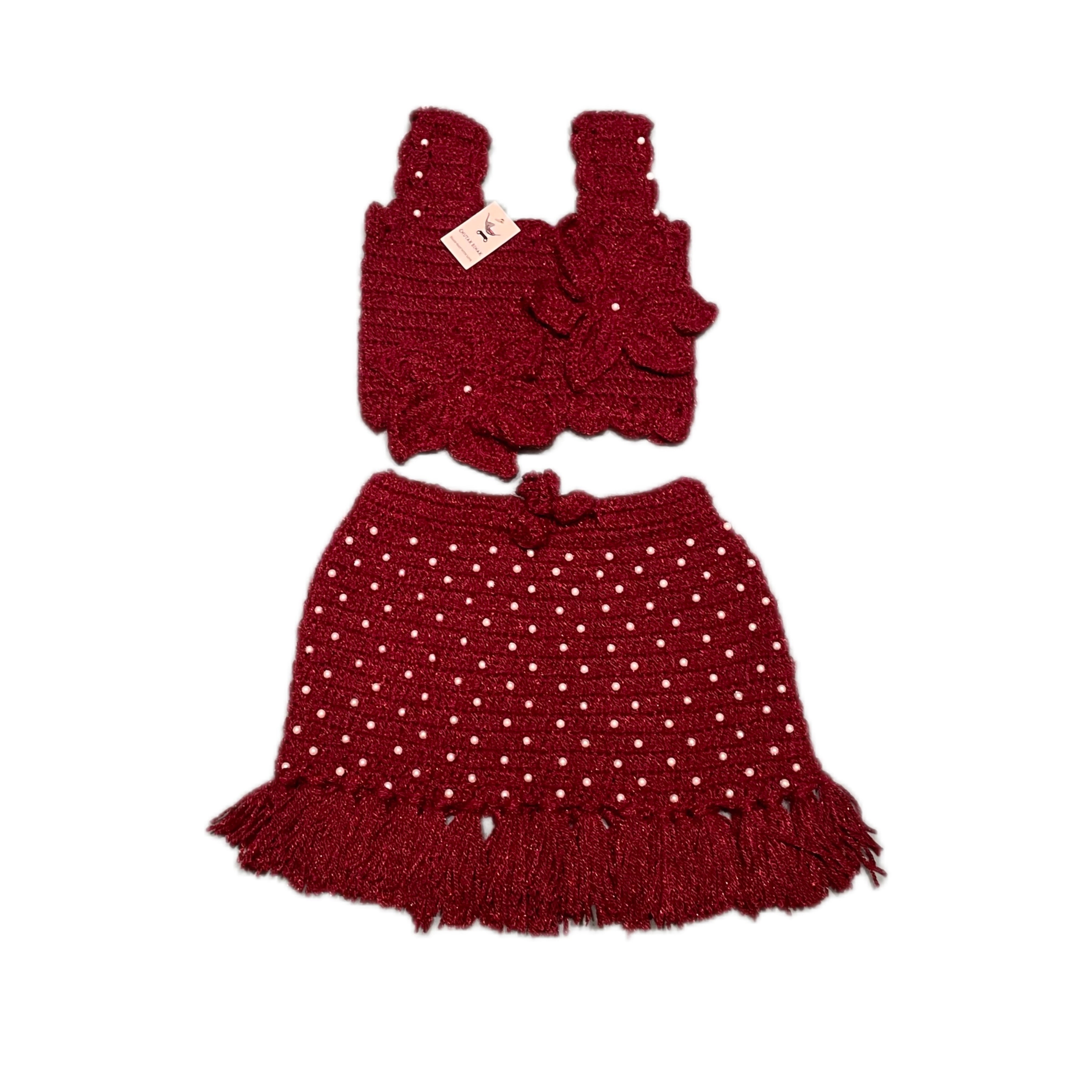 Flora Angel Outfit Set by Chutak Binak | Hand- Crochet